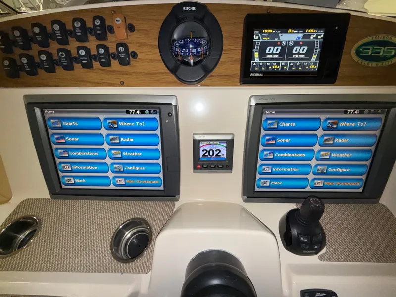 Slide: The Image of Grady-White Freedom 335 2013 - 21