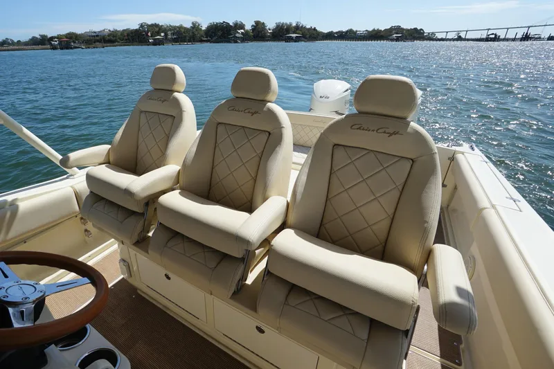 Slide: The Image of Chris-Craft 34- Catalina Grace- Helm Seating - 8