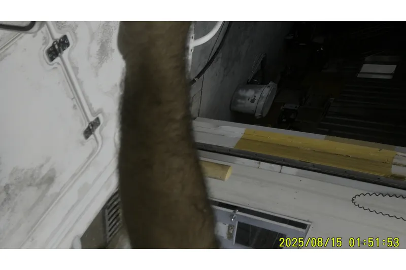 Slide: The Image of A close-up view of a Mako Pro Skiff 19 CC boat interior, dated August 15, 2025. - 11