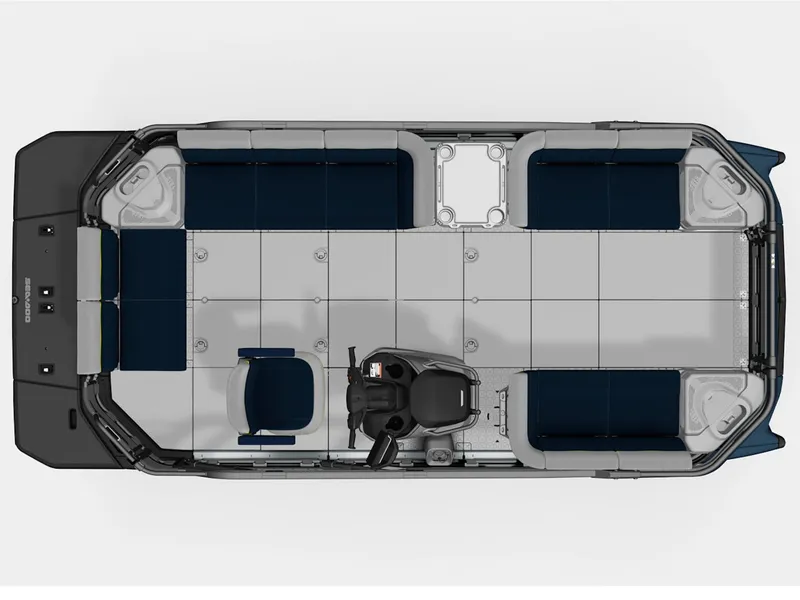 Slide: The Image of Interior view of Sea-Doo Switch Cruise Limited 18 - 300 HP, 2026 model. - 4