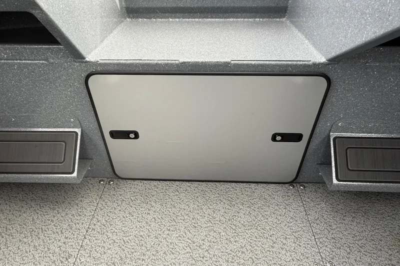 Slide: The Image of KingFisher 2025 Escape HTT boat interior storage compartment, 2026 model. - 23