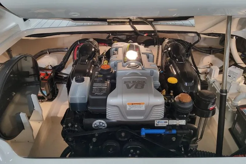 Slide: The Image of Engine compartment of 2026 Formula 270 Bowrider with Big Block V8 engine. - 24