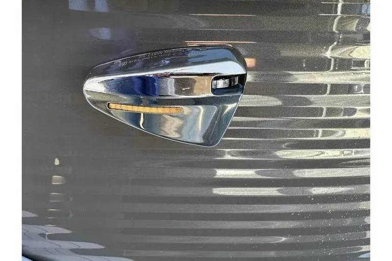 Slide: The Image of Close-up of a 2026 Bennington 20 SSR Quad Bench boat detail. - 21