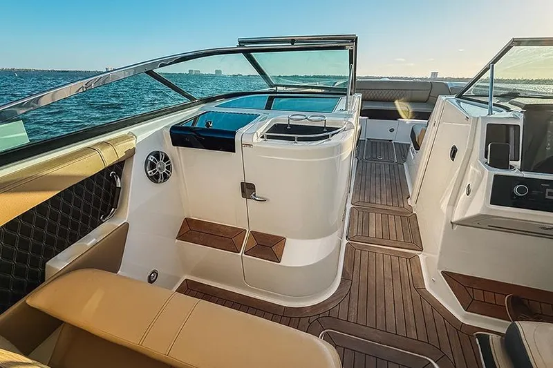 Slide: The Image of Concealable aft-facing transom lounger - 11