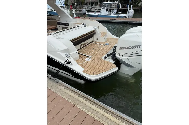 Slide: The Image of Concealable aft-facing transom lounger (folded) - 43