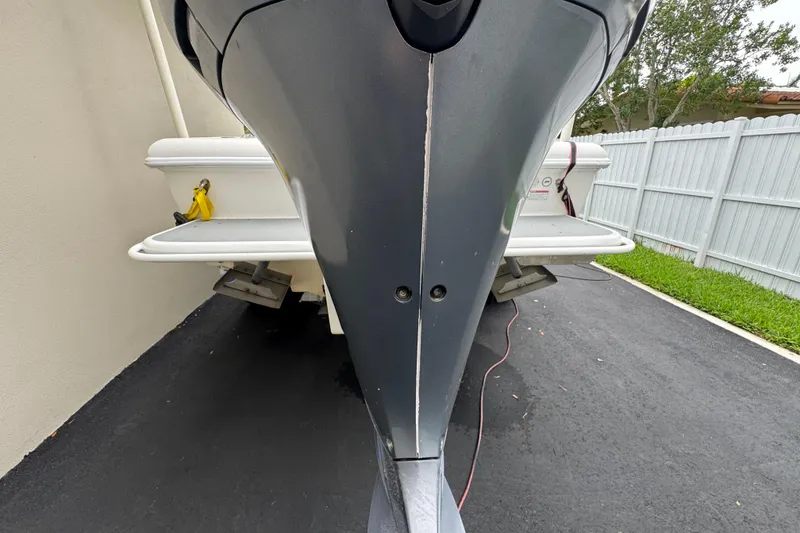 Slide: The Image of Boat canopy view with modern building and trees in the background, Concept 27, 2015 model. - 87