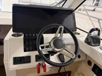 Slide: The Image of Stainless steel double drawer in Regal 38 GC 2024. - 30