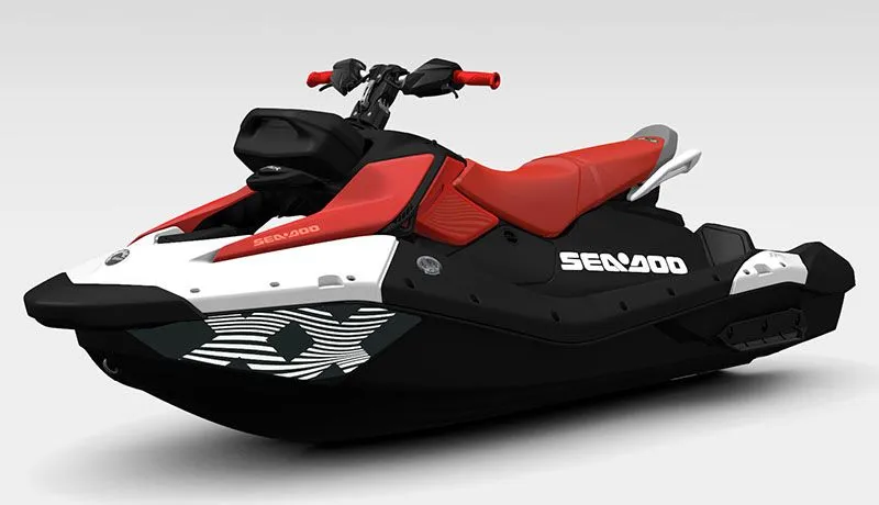 Slide: The Image of Sea-Doo Spark Trixx for 3 iBR and audio in option 2025 - 8