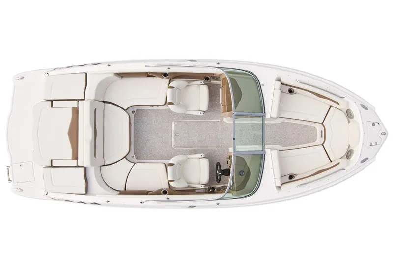 Slide: The Image of Manufacturer Provided Image: Top view of 2013 Chaparral 226 SSi boat interior layout. - 9