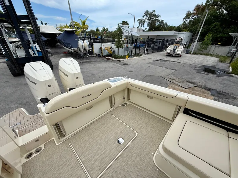 Slide: The Image of Interior view of Chris-Craft Calypso 32 boat, year 2026. - 12