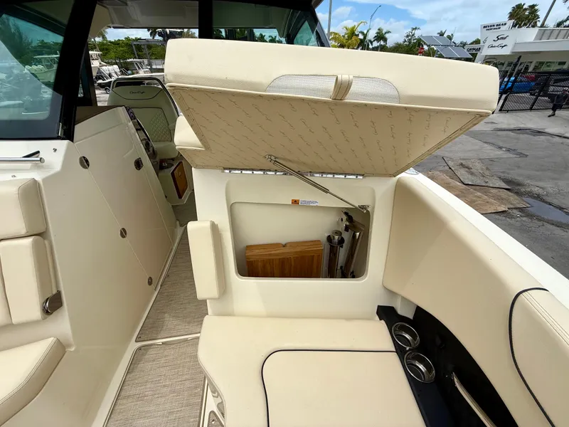 Slide: The Image of Interior of Chris-Craft Calypso 32 boat, model year 2026. - 7