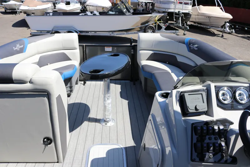 Slide: The Image of Interior of SunChaser Geneva Sport 23 SB DH 2025 pontoon boat. - 14