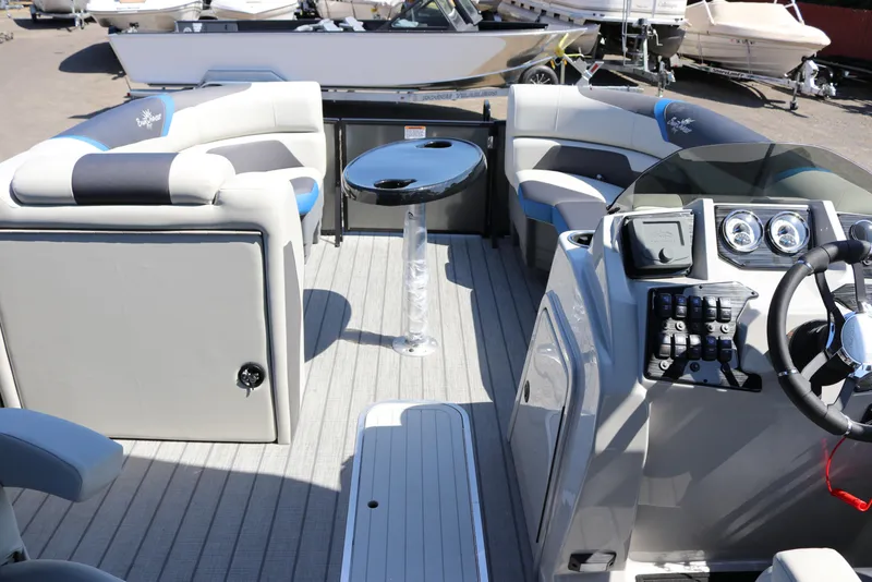 Slide: The Image of Interior of SunChaser Geneva Sport 23 SB DH boat, 2025 model. - 39