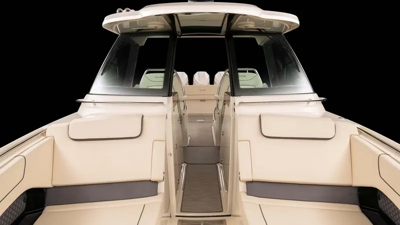 Slide: The Image of Chris-Craft Calypso 35, 2026, luxury boat interior view. - 10