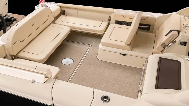 Slide: The Image of Interior of Chris-Craft Calypso 35 boat, model 2026. - 7