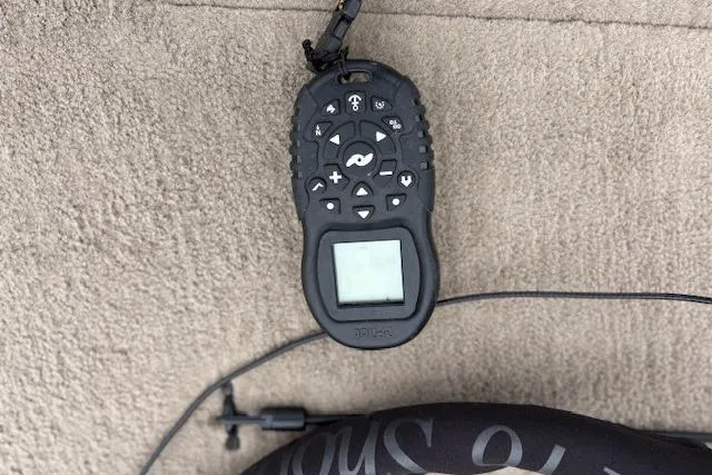 Slide: The Image of Remote control device on carpet, Nitro Z20, 2016 model. - 35