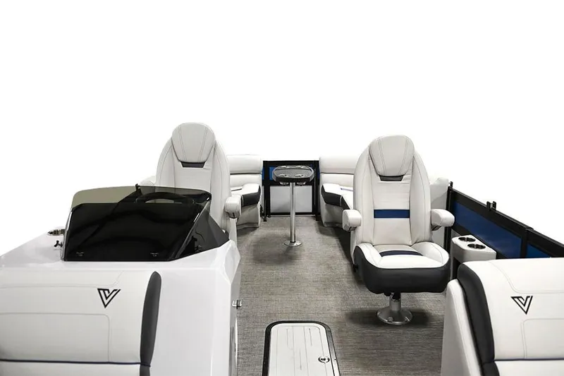 Slide: The Image of Manufacturer Provided Image: 2023 Viaggio Diamante U boat interior with luxurious seating and modern design. - 13