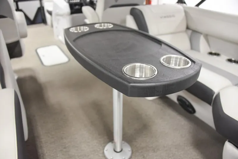 Slide: The Image of Manufacturer Provided Image: 2023 Viaggio Diamante U boat interior with table and cup holders. - 16