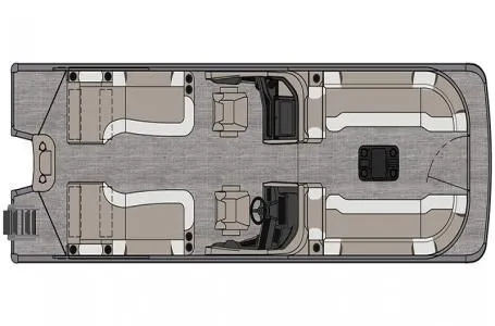 Slide: The Image of Avalon Excalibur LTD Quad Lounger Shift Windshield - 27 FT w/ Twin 425's 2026 - 2