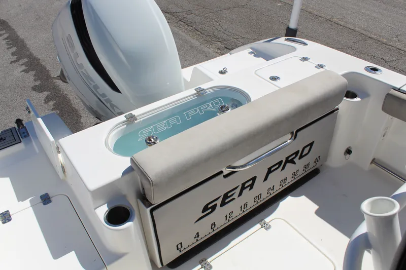 Slide: The Image of 2021 Sea Pro 239 DLX Center Console with Suzuki engine. - 11