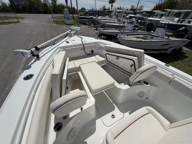 Slide: The Image of 2021 Sea Hunt Gamefish 25 boat with luxurious interior seating. - 3