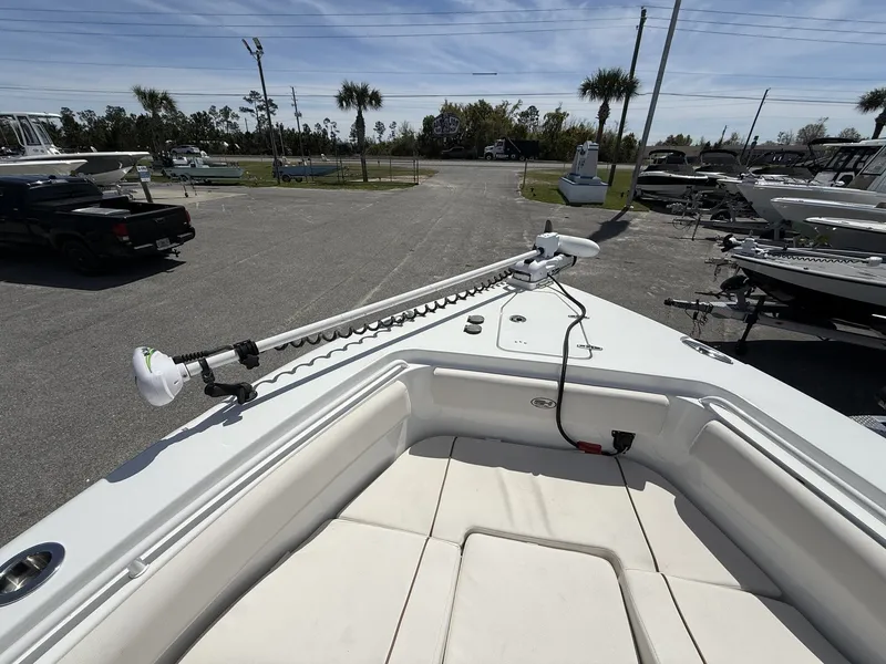 Slide: The Image of 2021 Sea Hunt Gamefish 25 boat with modern features. - 8