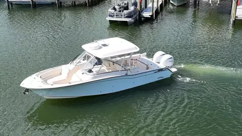 Slide: The Image of Grady-White Freedom 325 2022 - 3