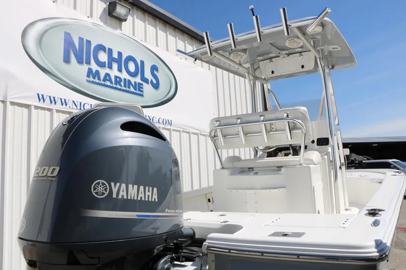 Slide: The Image of 2016 Sea Hunt BX 22 BR boat with Yamaha engine at Nichols Marine dealership. - 11