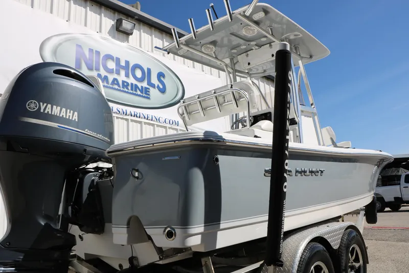 Slide: The Image of 2016 Sea Hunt BX 22 BR boat with Yamaha engine at Nichols Marine. - 9