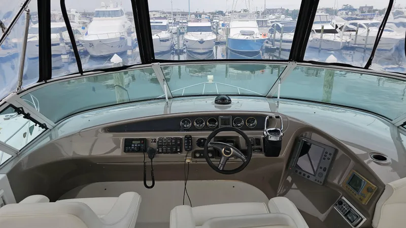 Slide: The Image of Carver Yachts 450 Voyager Pilothouse 2000 - 52
