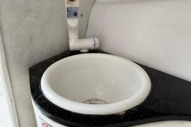 Slide: The Image of Small sink with faucet in 2019 Sea Fox 226 Traveler boat interior. - 12