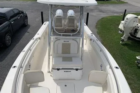 Slide: The Image of 2026 Bulls Bay 255 Center Console boat with spacious seating and modern design. - 6
