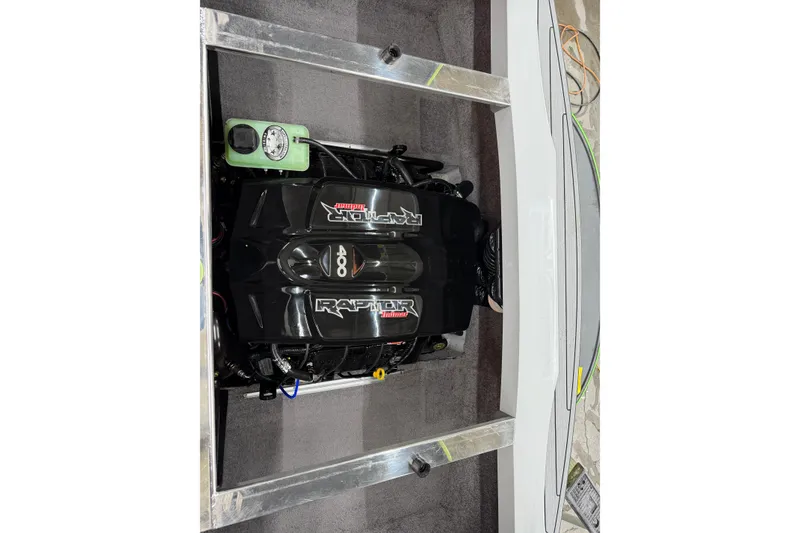 Slide: The Image of 2015 MB B-52 23 Widebody engine compartment with Raptor motor. - 17