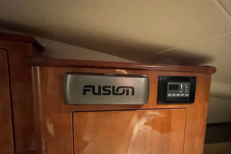 Slide: The Image of Interior of 2013 Regal 35 Sport Coupe featuring Fusion audio system. - 47