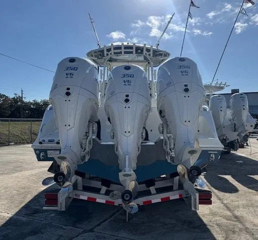 Slide: The Image of Cobia 350 Center Console 2026 - 18