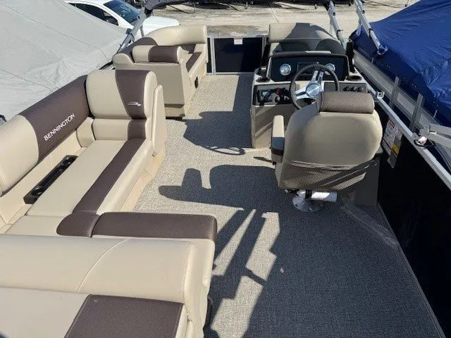 Slide: The Image of Interior of 2026 Bennington 21SL pontoon boat. - 20