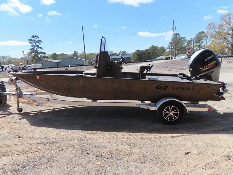 The Image of G3 20 Bay DLX Yamaha 150 SHO Aluminum Trailer 2021 - 1