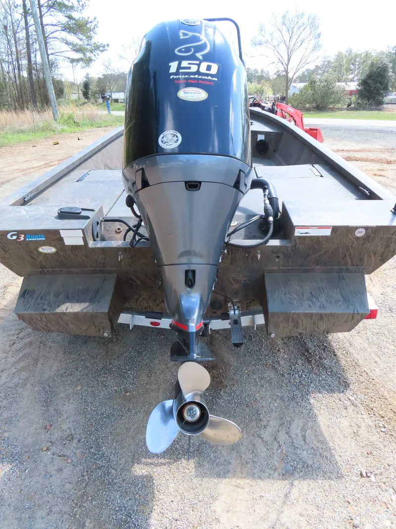 Slide: The Image of G3 20 Bay DLX Yamaha 150 SHO Aluminum Trailer 2021 - 25