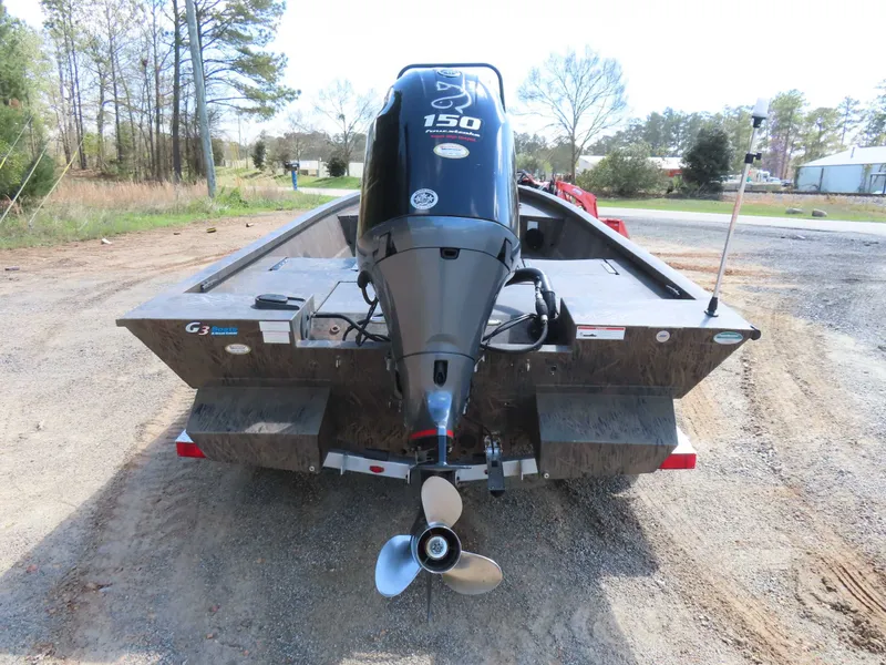 Slide: The Image of G3 20 Bay DLX Yamaha 150 SHO Aluminum Trailer 2021 - 27
