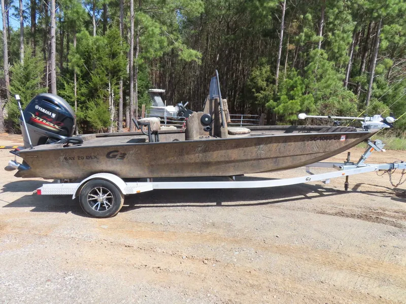 Slide: The Image of G3 20 Bay DLX Yamaha 150 SHO Aluminum Trailer 2021 - 29