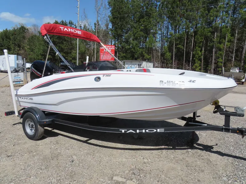The Image of Tahoe T16 Mercury 75 only 27 hours w/ Trailer 2022 - 1