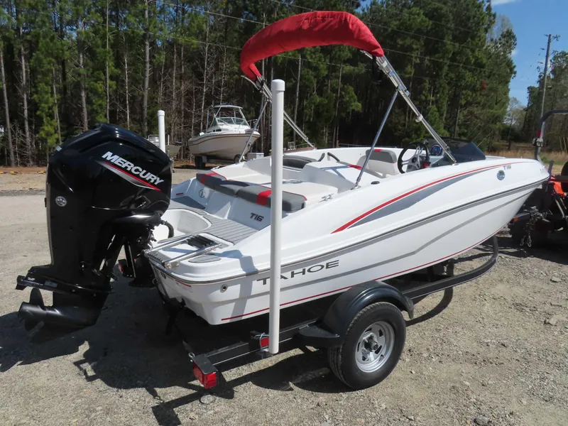 Slide: The Image of Tahoe T16 Mercury 75 only 27 hours w/ Trailer 2022 - 3