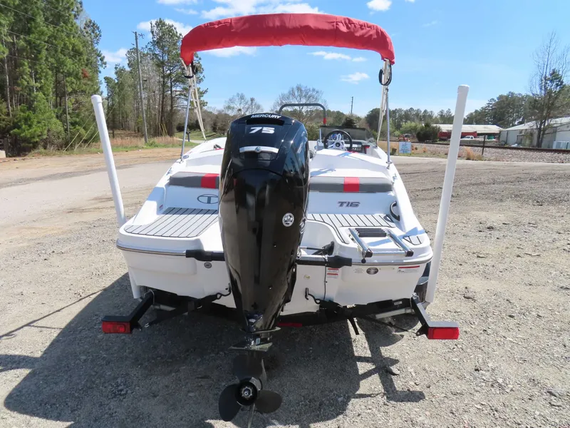 Slide: The Image of Tahoe T16 Mercury 75 only 27 hours w/ Trailer 2022 - 4
