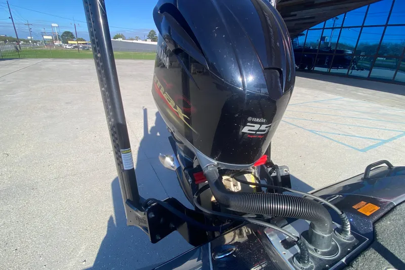 Slide: The Image of 2020 Skeeter FXR20 Limited with Yamaha 250 engine in outdoor setting. - 13