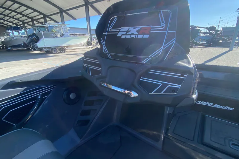 Slide: The Image of 2020 Skeeter FXR20 Limited boat interior with sleek design and modern features. - 23