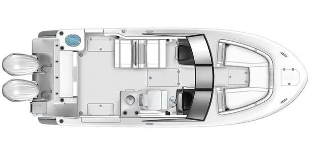 Slide: The Image of Robalo Dual Console R257 Arriving Late May 2026 2026 - 2