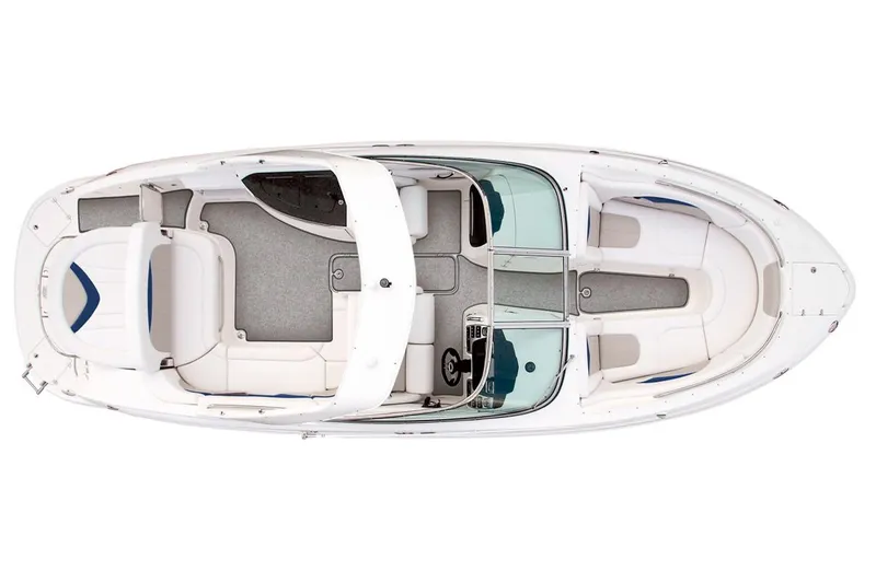Slide: The Image of Manufacturer Provided Image: Top view of 2016 Chaparral 287 SSX boat with spacious seating layout. - 60