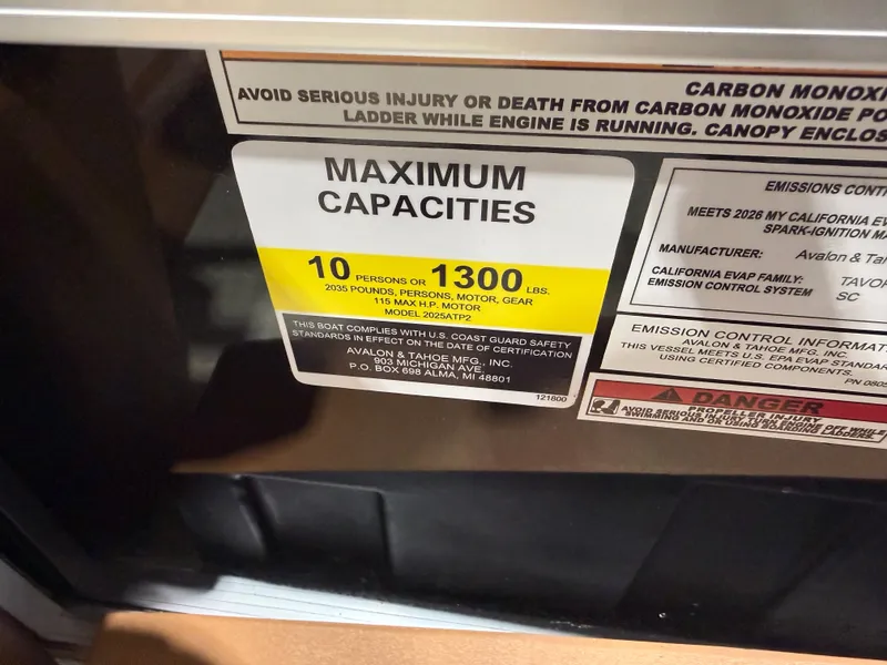 Slide: The Image of Tahoe Sport 2185 Quad Fish & Honda 4-Stroke EFI 2026 - 20