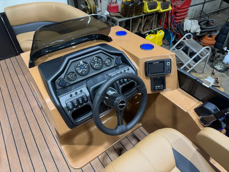 Slide: The Image of Bentley Pontoons Legacy 220 Swingback Pontoon & Honda 4-Stroke EFI 2026 - 13