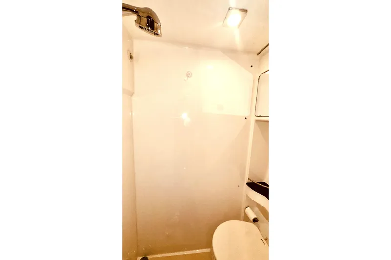 Slide: The Image of Bathroom interior of 2012 Formula 45 Yacht with shower and toilet. - 29